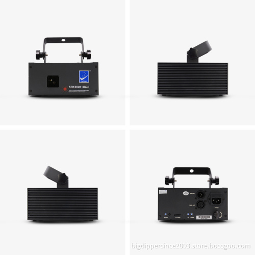 BigDipper Betopper seven star decorative uplight Purl laser diode with SD card good projector SD10000+RGB